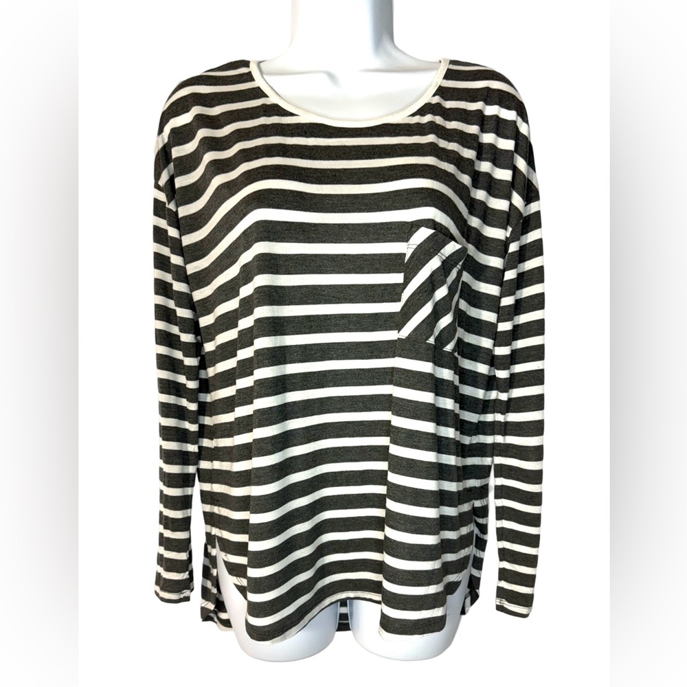 YUNI LOS ANGELES - Women’s striped T-shirt.